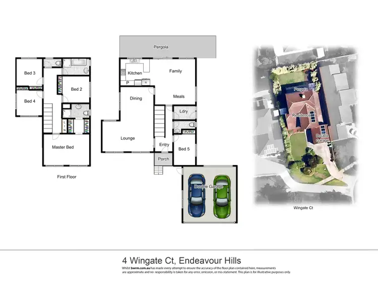 Floorplan of Homely house listing, 4 Wingate Court, Endeavour Hills VIC 3802