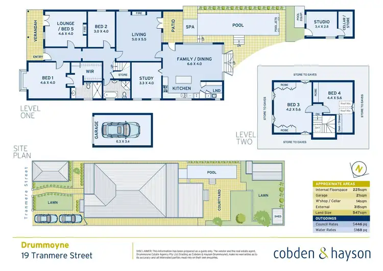 Floorplan of Homely house listing, 19 Tranmere Street, Drummoyne NSW 2047