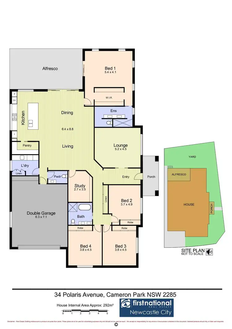 Floorplan of Homely house listing, 34 Polaris Avenue, Cameron Park NSW 2285