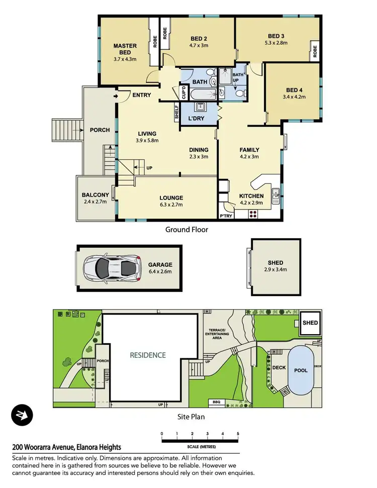 Floorplan of Homely house listing, 200 Woorarra Avenue, Elanora Heights NSW 2101
