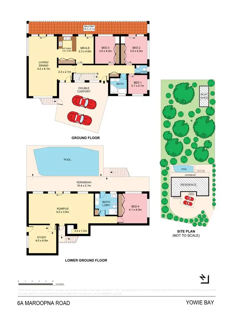 Floorplan of Homely house listing, 6a Maroopna Road, Yowie Bay NSW 2228