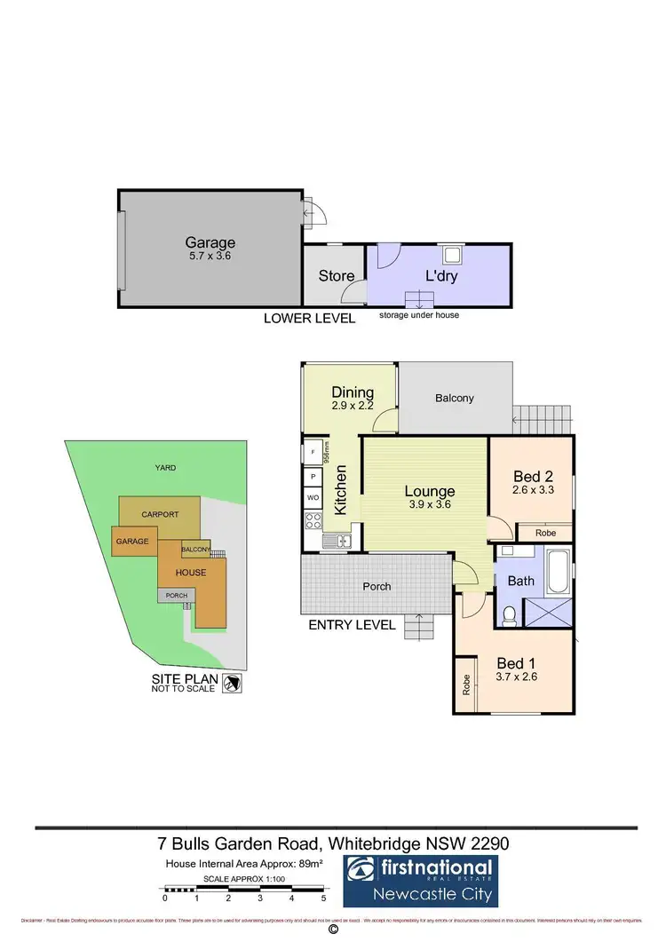 Floorplan of Homely house listing, 7 Bulls Garden Road, Whitebridge NSW 2290