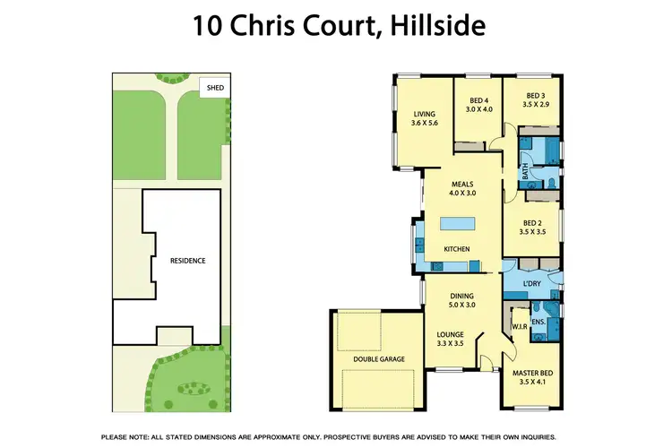 Floorplan of Homely house listing, 10 Chris Court, Hillside VIC 3037
