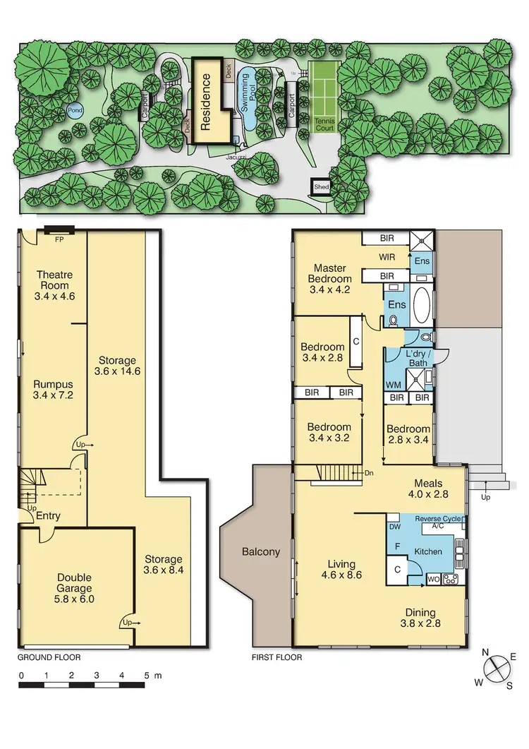 Floorplan of Homely house listing, 27 Beckett Road, Donvale VIC 3111