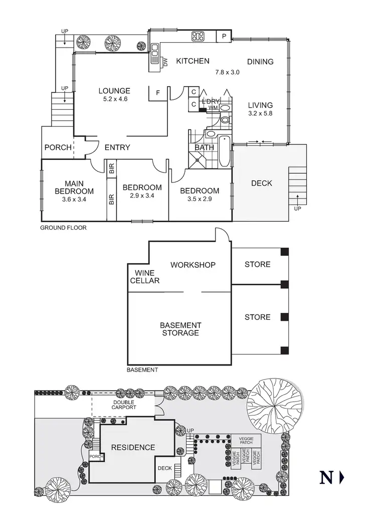 Floorplan of Homely house listing, 5 Kelvinside Drive, Templestowe VIC 3106
