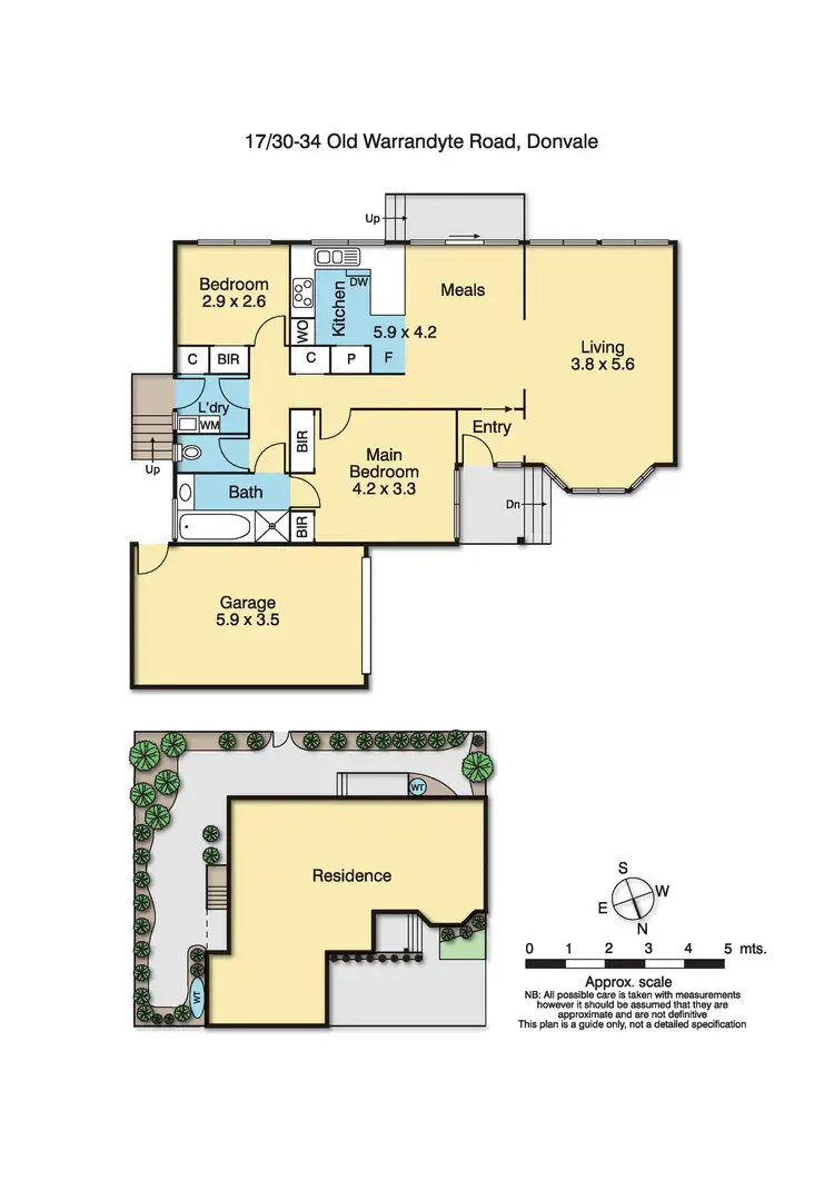 Floorplan of Homely unit listing, 17/30-34 Old Warrandyte Road, Donvale VIC 3111