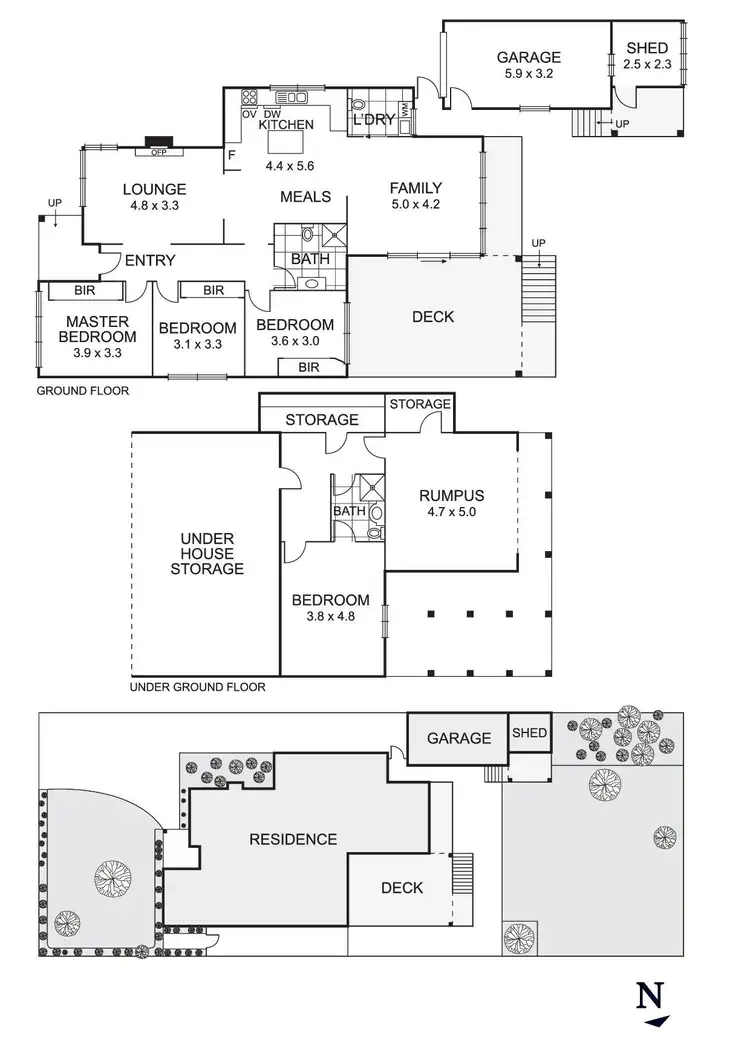 Floorplan of Homely house listing, 41 Lilian Street, Bulleen VIC 3105