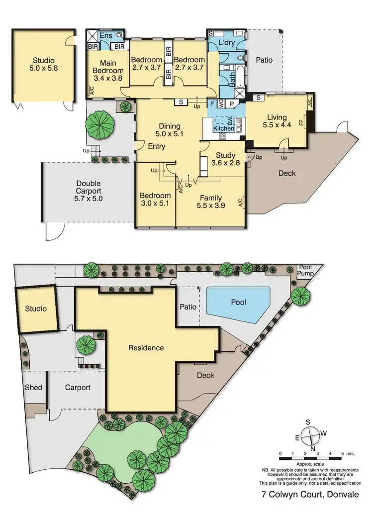 Floorplan of Homely house listing, 7 Colwyn Court, Donvale VIC 3111