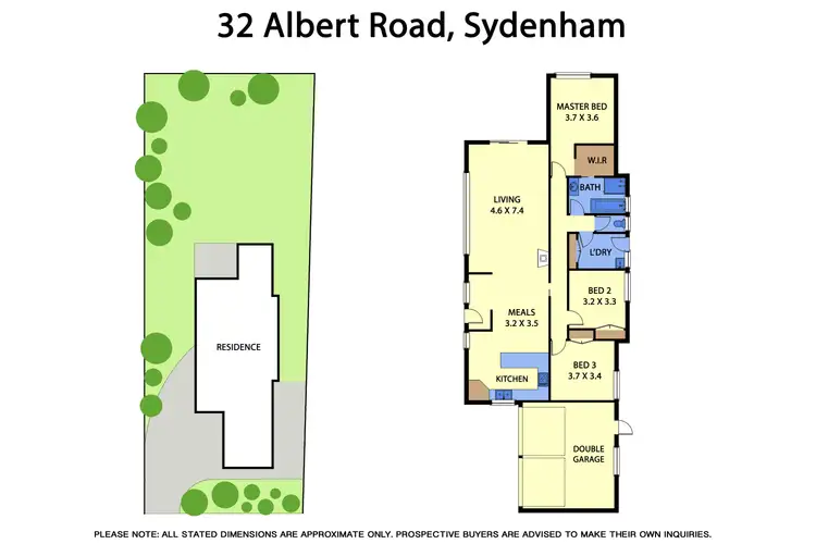 Floorplan of Homely house listing, 32 Albert Road, Sydenham VIC 3037