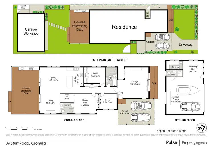 Floorplan of Homely house listing, 36 Sturt Road, Cronulla NSW 2230