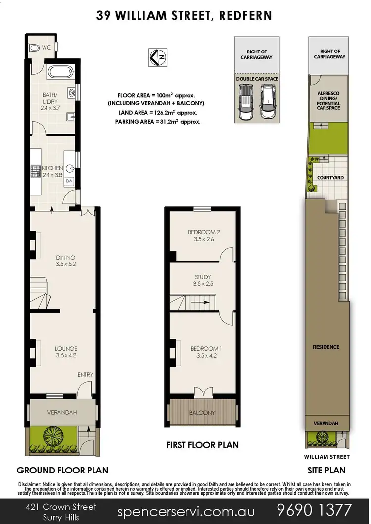 Floorplan of Homely house listing, 39 William Street, Redfern NSW 2016