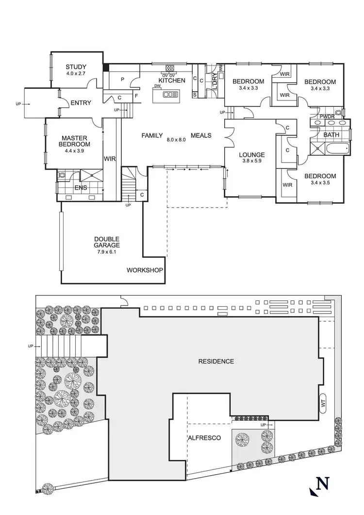 Floorplan of Homely house listing, 6 Habitat Park Drive, Doncaster East VIC 3109