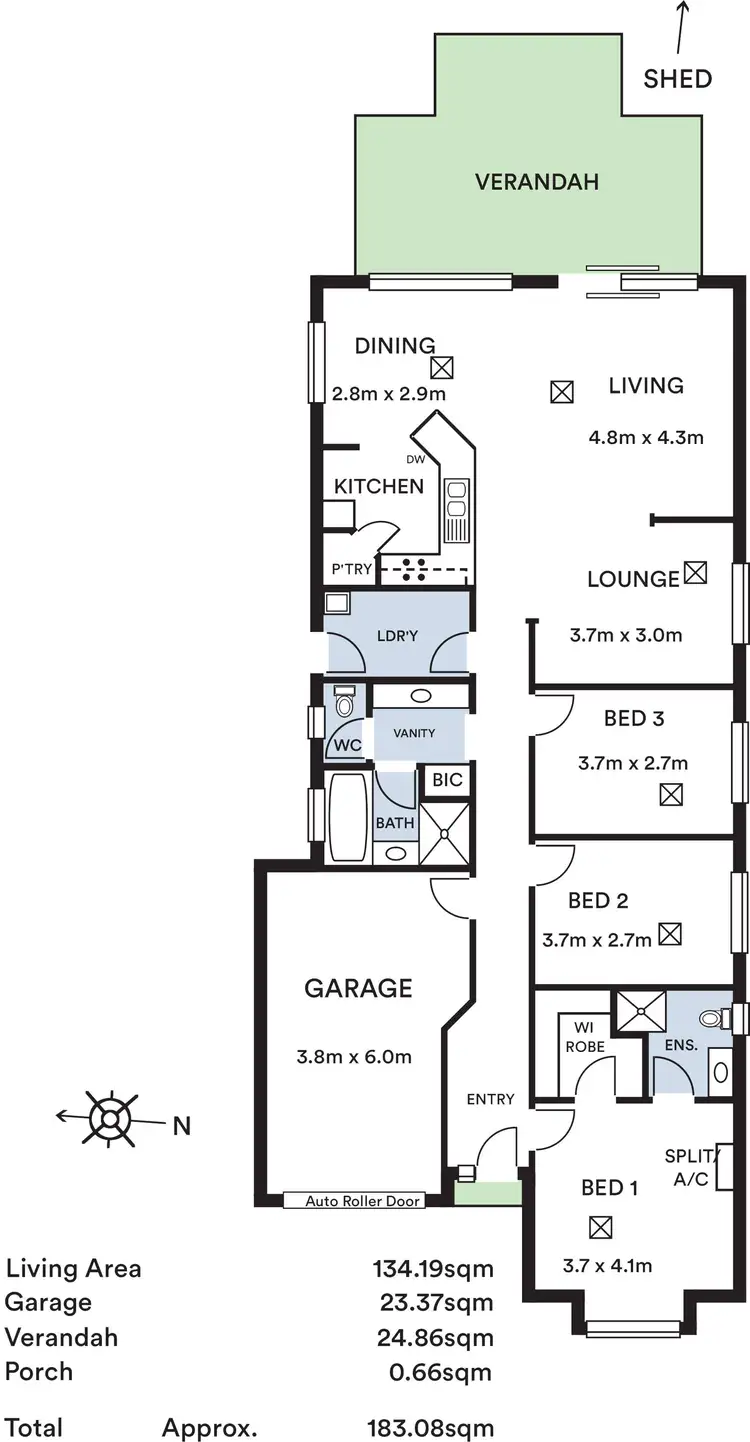 Floorplan of Homely house listing, 41B Eton Avenue, Magill SA 5072