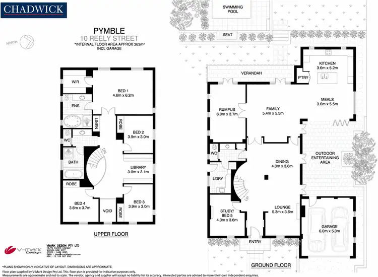 Floorplan of Homely house listing, 10 Reely Street, Pymble NSW 2073