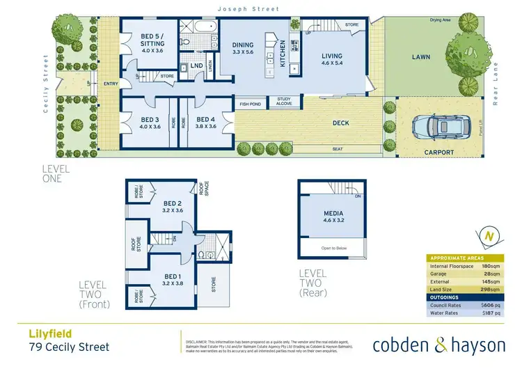 Floorplan of Homely house listing, 79 Cecily Street, Lilyfield NSW 2040