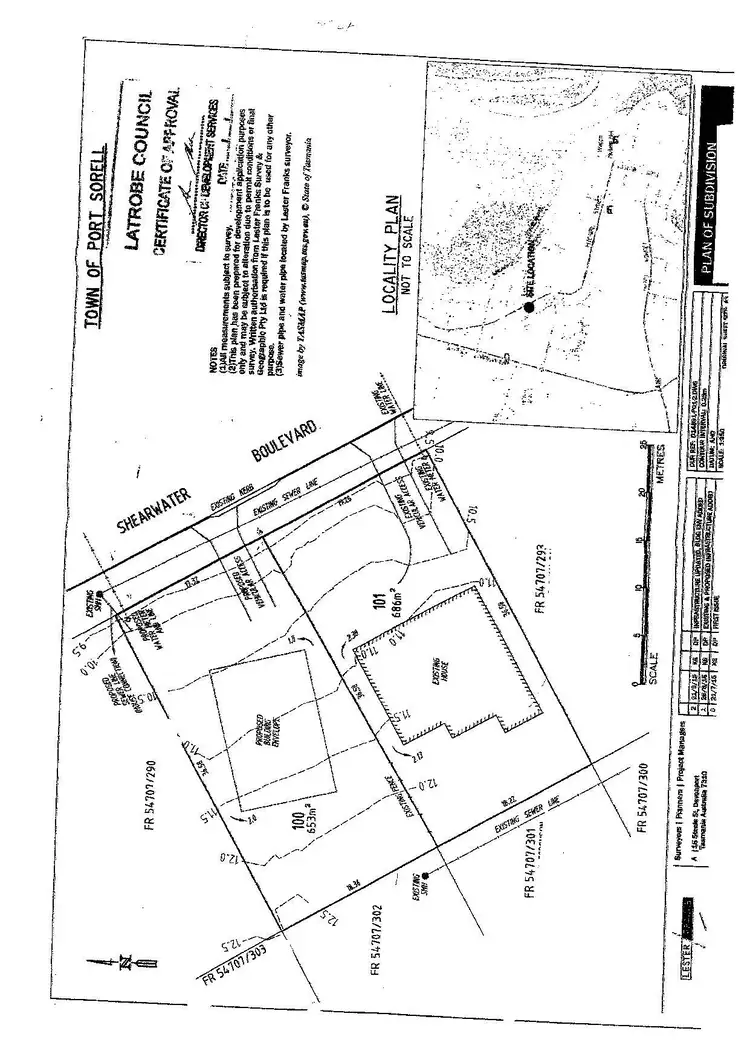 Floorplan of Homely land listing, 50 Shearwater Boulevard, Shearwater TAS 7307