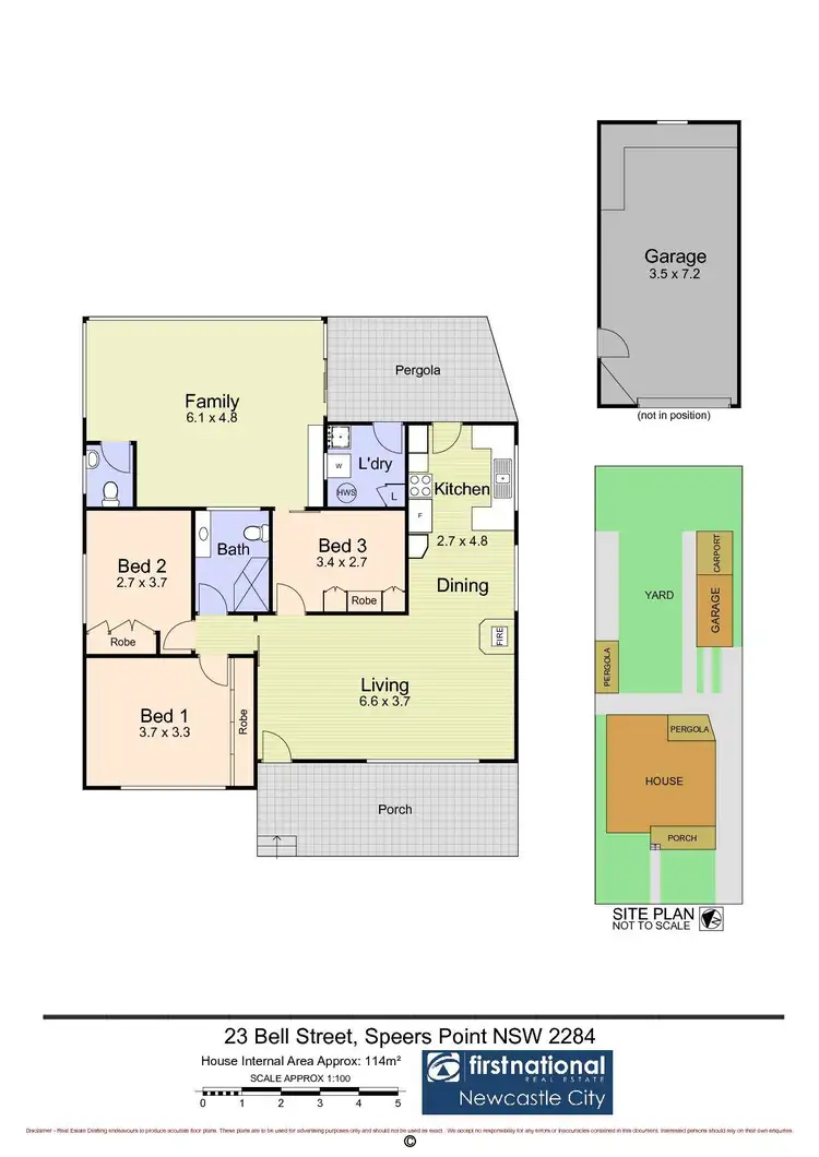 Floorplan of Homely house listing, 23 Bell Street, Speers Point NSW 2284