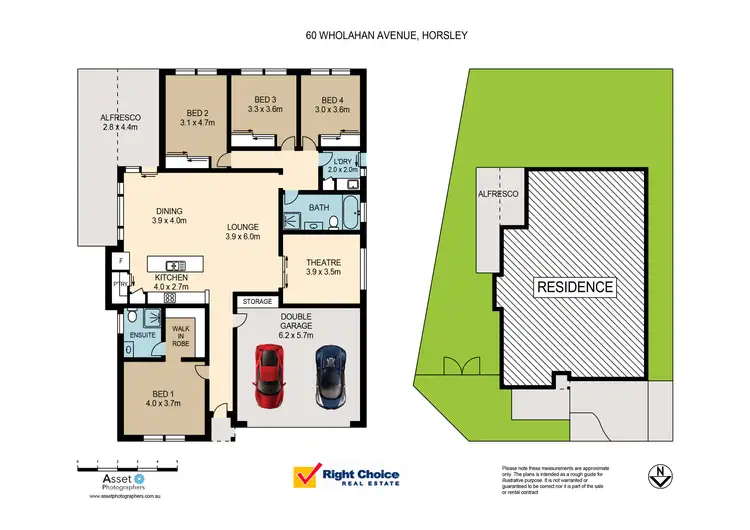 Floorplan of Homely house listing, 60 Wholahan Avenue, Horsley NSW 2530