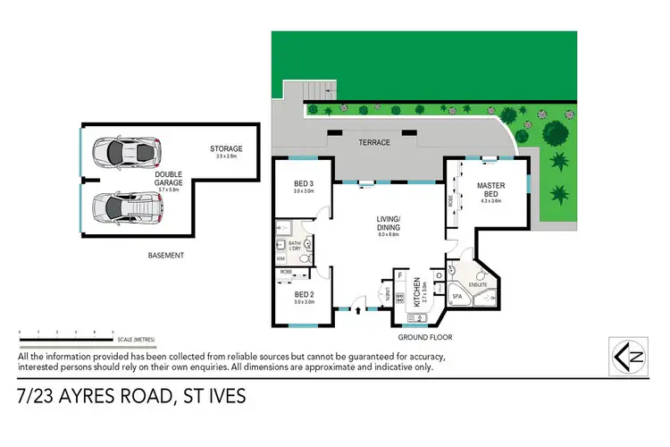 Floorplan of Homely apartment listing, 7/23 Ayres Road, St Ives NSW 2075