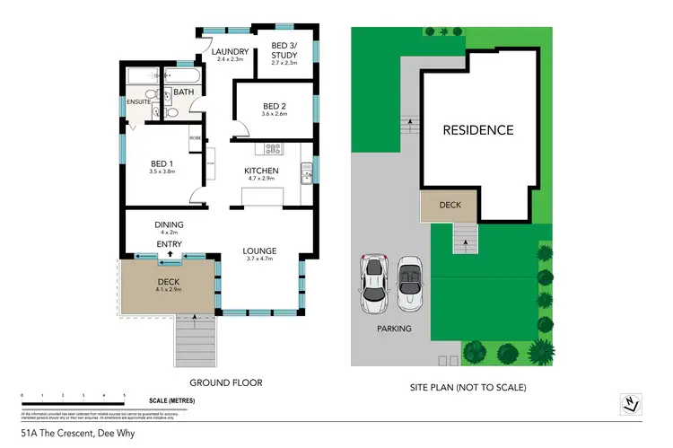 Floorplan of Homely house listing, 51A The Crescent, Dee Why NSW 2099