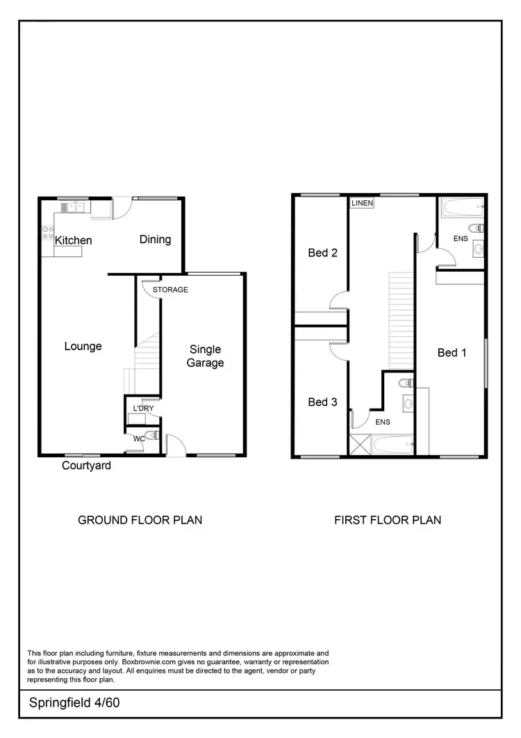 Floorplan of Homely unit listing, 4/60 Springfield Avenue, Coolum Beach QLD 4573