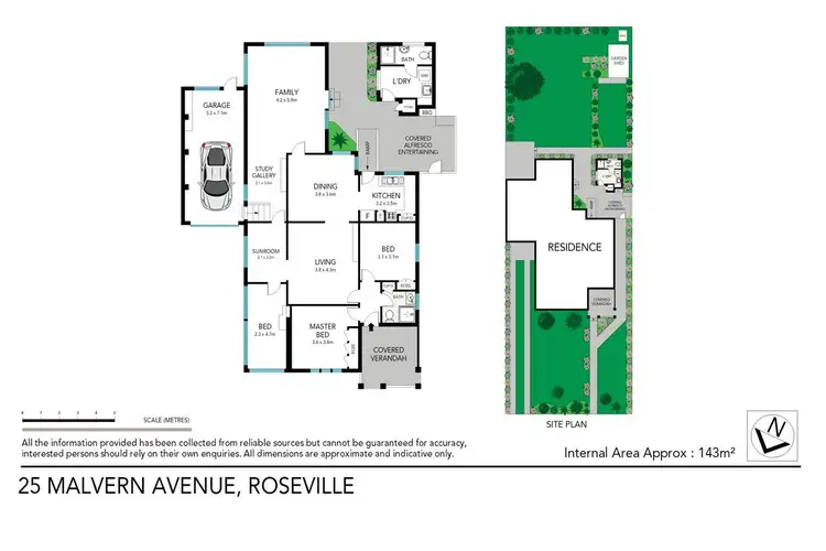 Floorplan of Homely house listing, 25 Malvern Avenue, Roseville NSW 2069