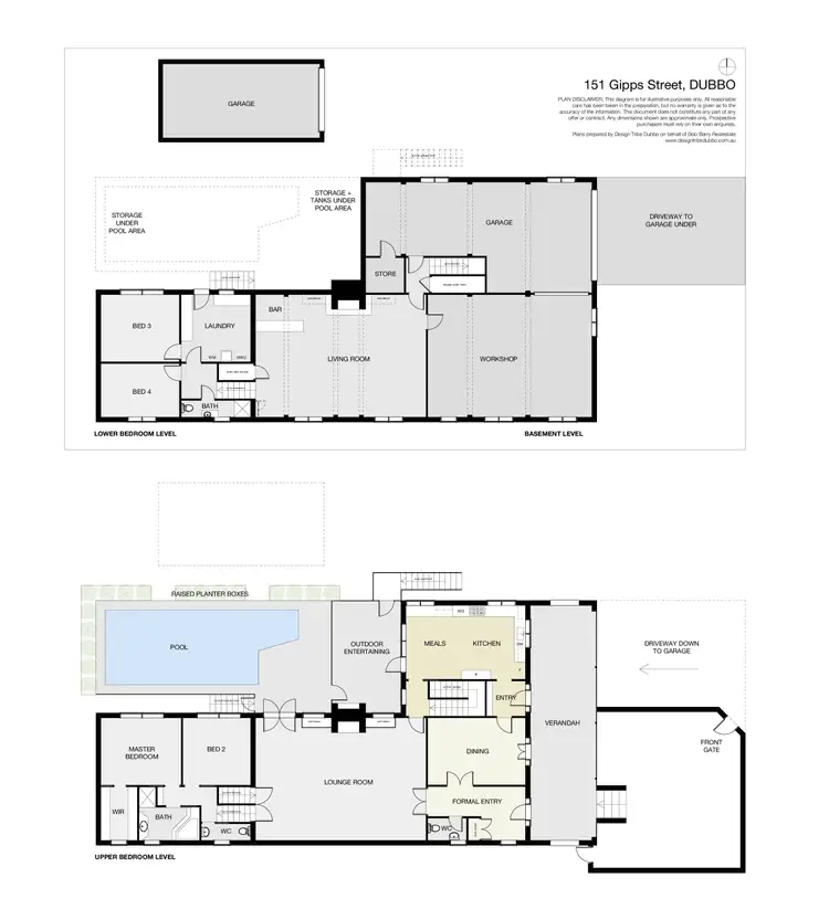 Floorplan of Homely house listing, 151 Gipps Street, Dubbo NSW 2830