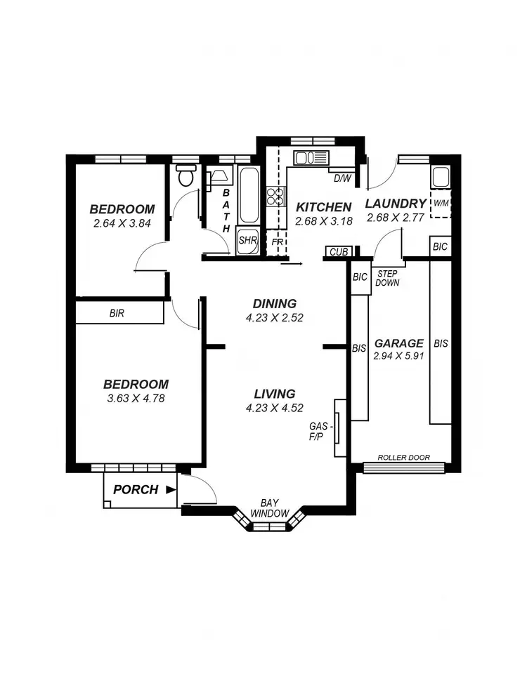 Floorplan of Homely house listing, 3/15 Peroomba Avenue, Kensington Gardens SA 5068