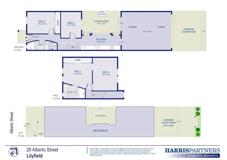 Floorplan of Homely house listing, 26 Alberto Street, Lilyfield NSW 2040