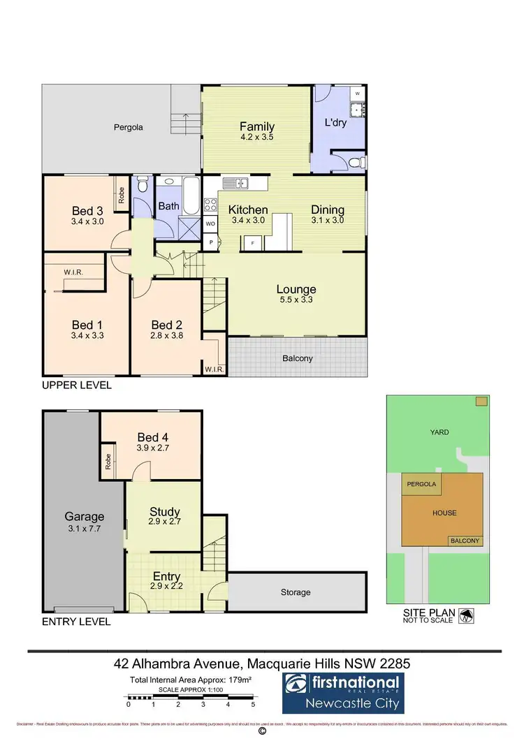 Floorplan of Homely house listing, 42 Alhambra Avenue, Macquarie Hills NSW 2285