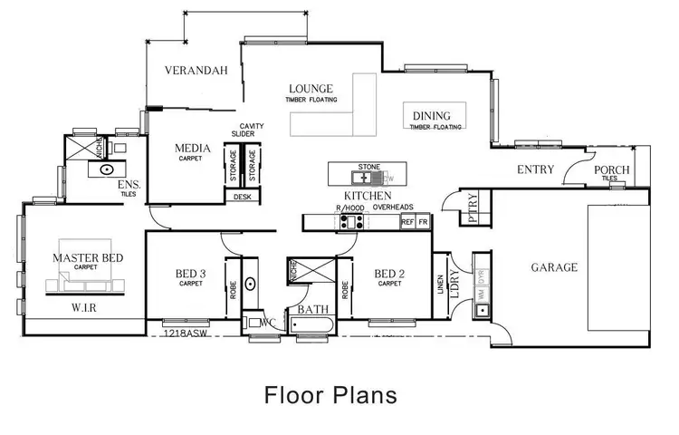 Floorplan of Homely house listing, 7 Pavilion Court, Casuarina NSW 2487