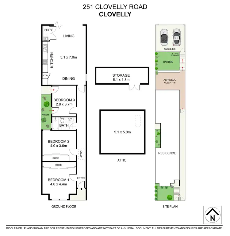 Floorplan of Homely house listing, 251 Clovelly Road, Clovelly NSW 2031