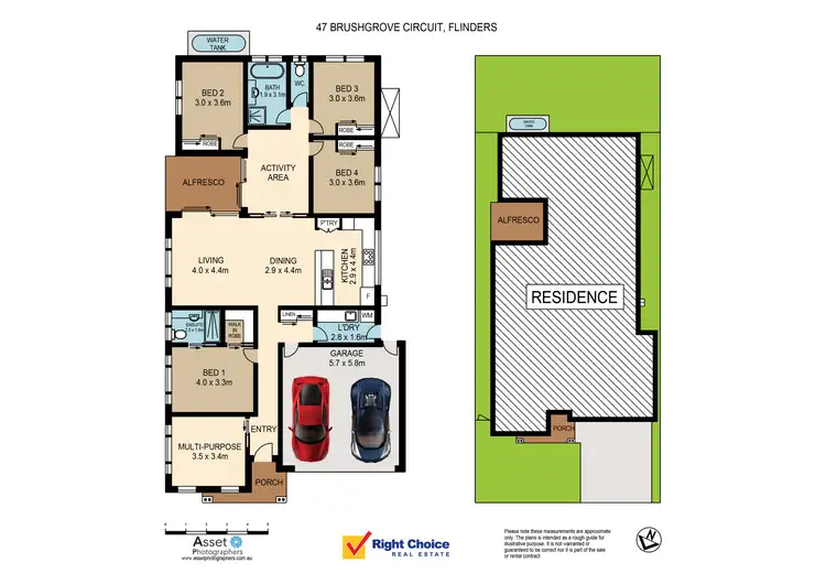 Floorplan of Homely house listing, 47 Brushgrove Circuit, Calderwood NSW 2527