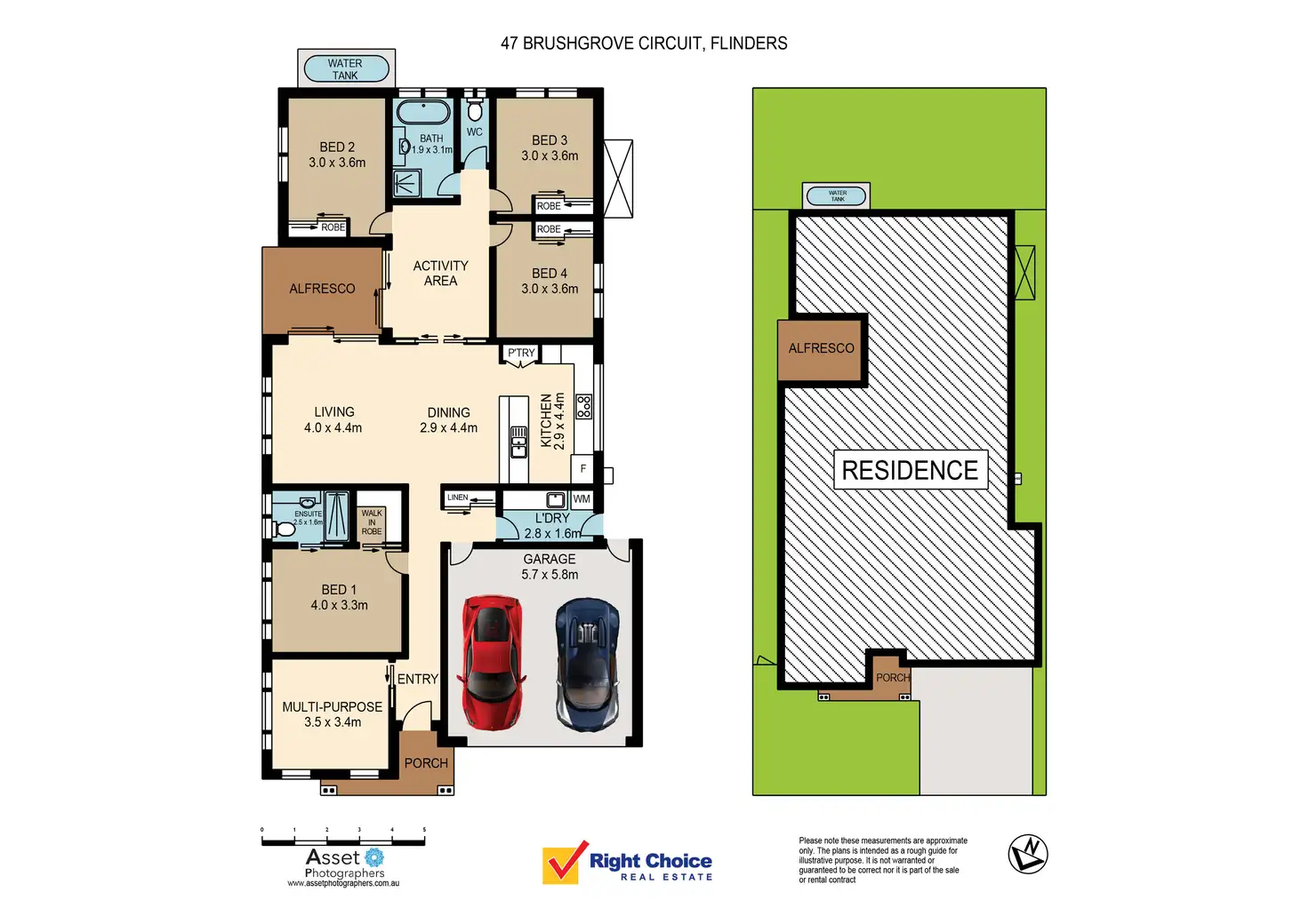 Floorplan of Homely house listing, 47 Brushgrove Circuit, Calderwood NSW 2527