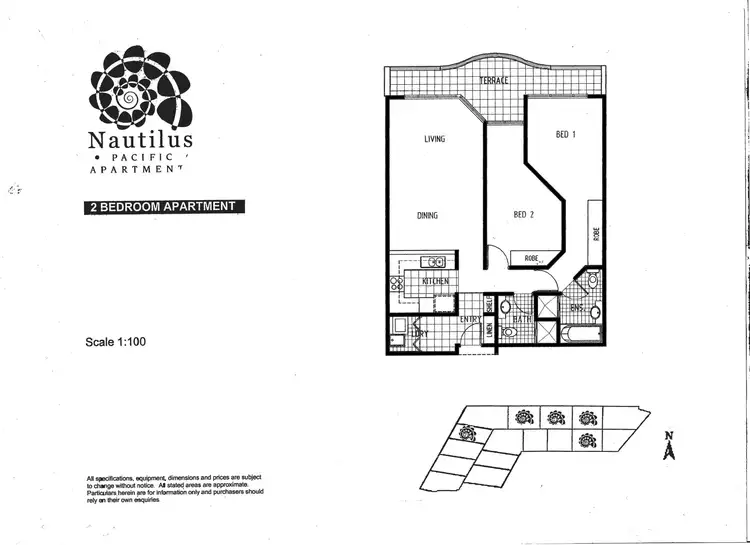 Floorplan of Homely apartment listing, 309/11 Mooramba Road, Dee Why NSW 2099
