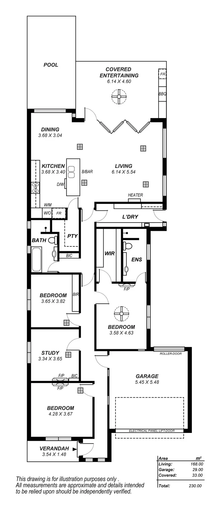 Floorplan of Homely house listing, 17a Ascot Avenue, Dulwich SA 5065