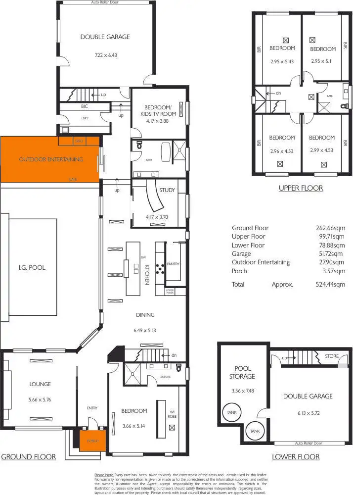 Floorplan of Homely house listing, 32 Collingwood Avenue, Hazelwood Park SA 5066