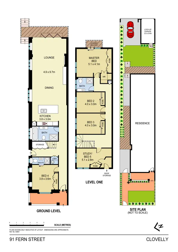 Floorplan of Homely house listing, 91 Fern Street, Clovelly NSW 2031