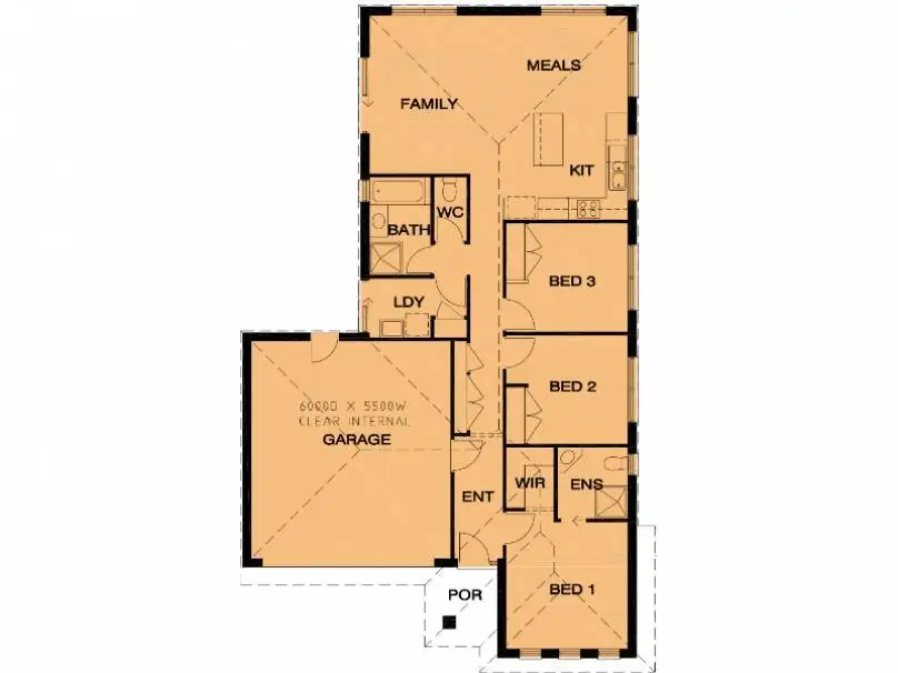 Floorplan of Homely unit listing, 2/30a Princes Avenue, Longwarry VIC 3816