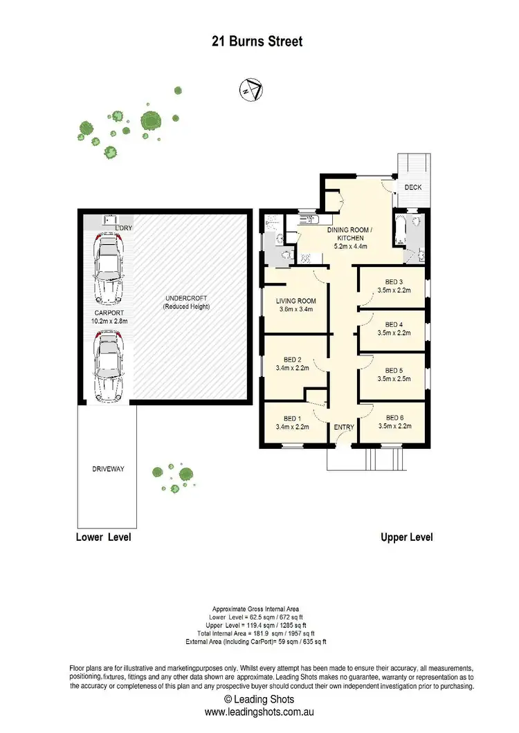Floorplan of Homely house listing, 21 Burns Street, Indooroopilly QLD 4068