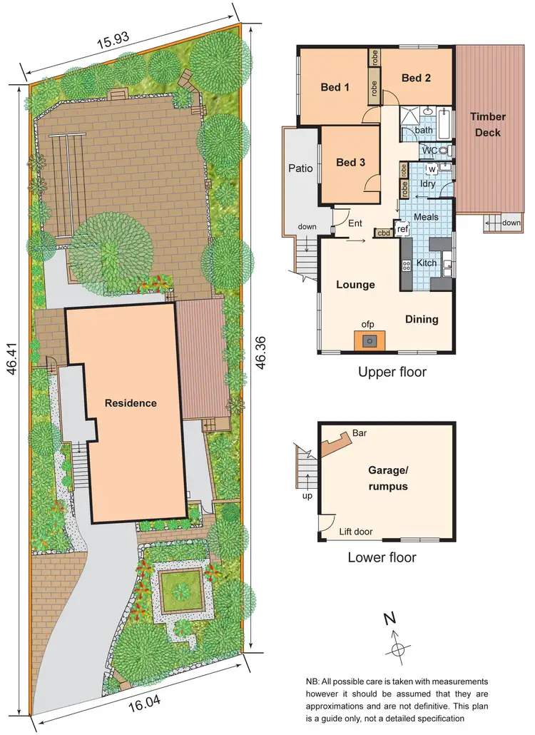 Floorplan of Homely house listing, 17 Estelle Street, Bulleen VIC 3105