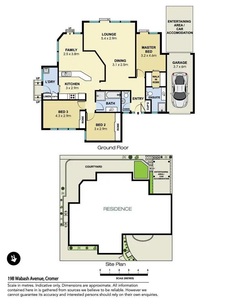 Floorplan of Homely house listing, 19B Wabash Avenue, Cromer NSW 2099