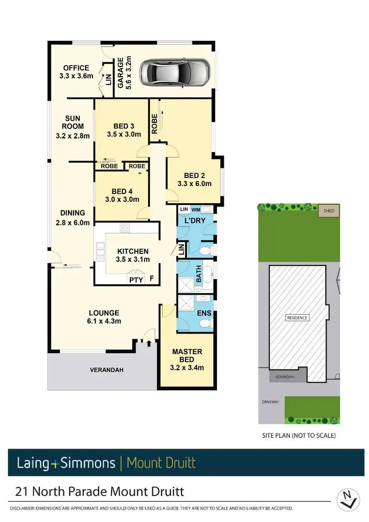Floorplan of Homely house listing, 21 North Parade, Mount Druitt NSW 2770
