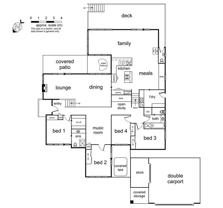 Floorplan of Homely house listing, 8 Iolanthe Close, Park Orchards VIC 3114