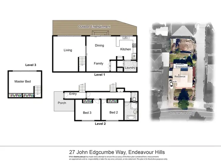 Floorplan of Homely house listing, 27 John Edgcumbe Way, Endeavour Hills VIC 3802