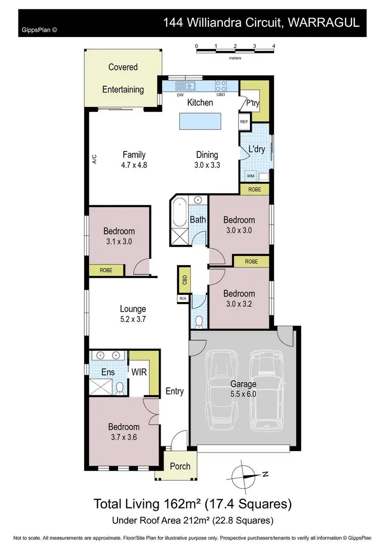 Floorplan of Homely house listing, 144 Willandra Circuit, Warragul VIC 3820