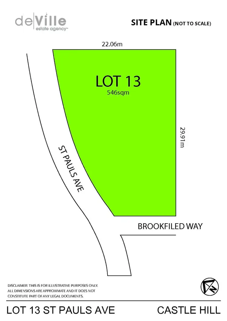Floorplan of Homely rural property listing, 69 St Pauls Avenue, Castle Hill NSW 2154