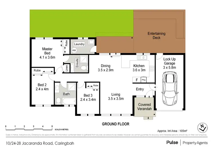 Floorplan of Homely villa listing, 10/24-28 Jacaranda Road, Caringbah NSW 2229