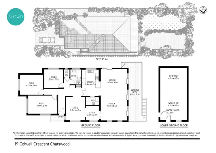 Floorplan of Homely house listing, 19 Colwell Crescent, Chatswood NSW 2067