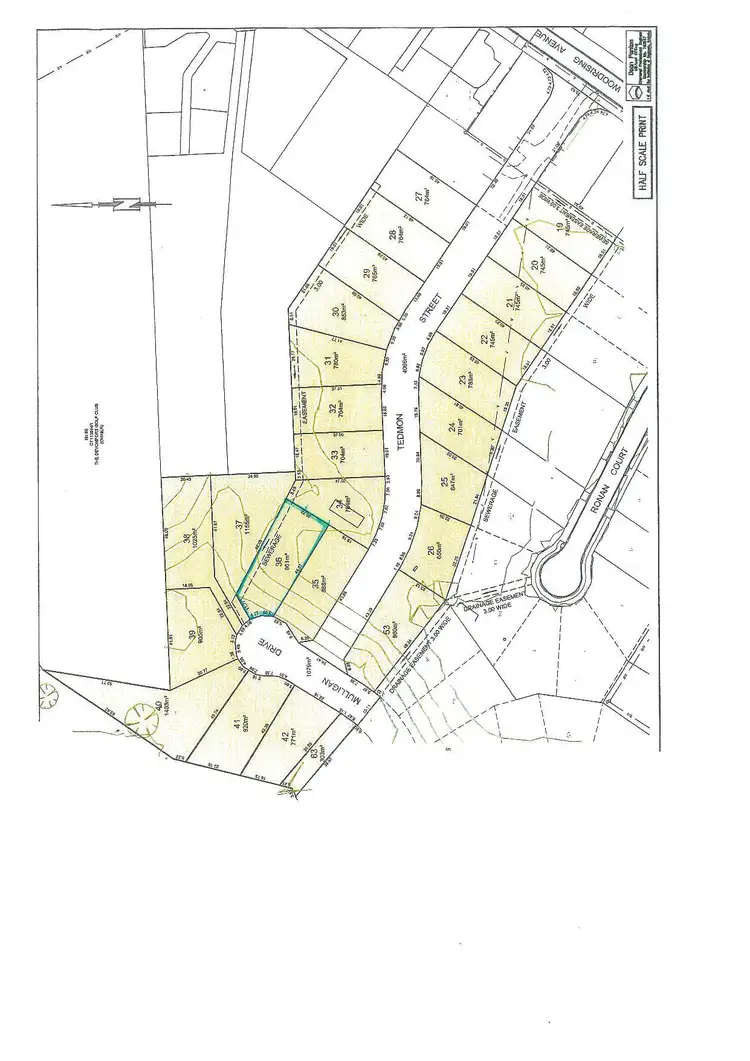 Floorplan of Homely land listing, LOT 36 Mulligan Drive, Spreyton TAS 7310